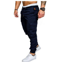 Casual Slim Fit Cargo Joggers Multi-Pocket Streetwear Pants